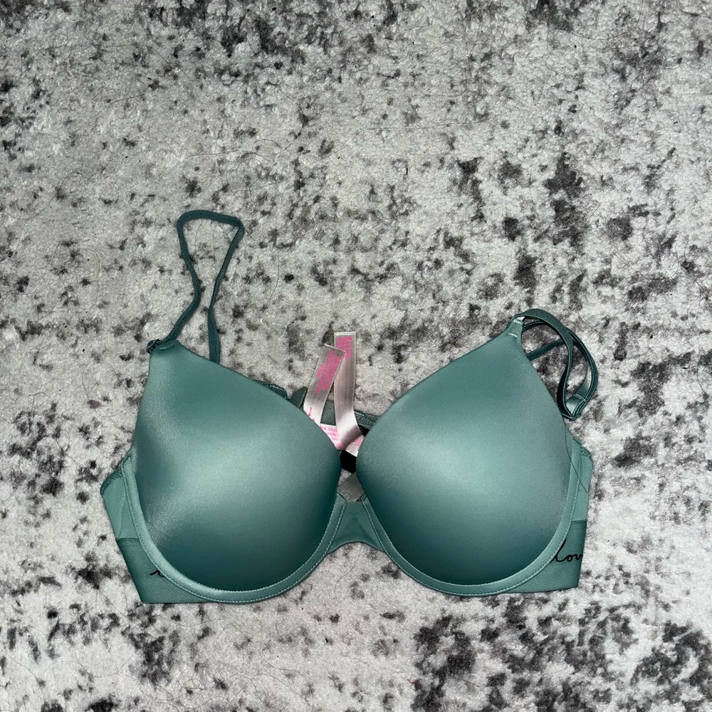 Pink bra